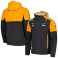 thumbnail image 1 of Men's Castore Charcoal McLaren F1 Team 2024 Lightweight Full-Zip Hoodie Rain Jacket, 1 of 3