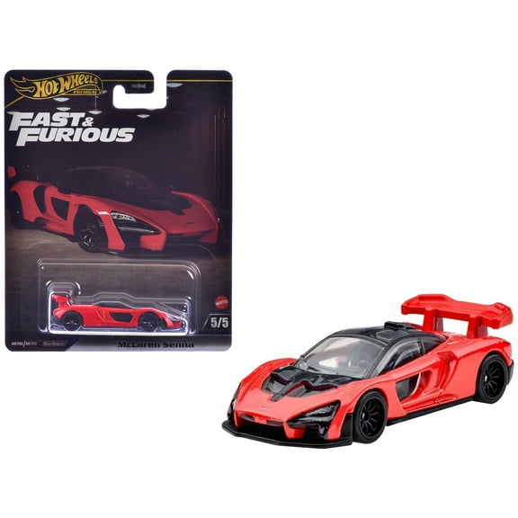 McLaren Senna Red "Fast X" (2023) Movie "Fast & Furious" Series Diecast Model Car by Hot Wheels