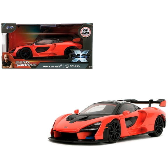 McLaren Senna Red and Black "Fast X" (2023) Movie "Fast & Furious" Series 1/32 Diecast Model Car by Jada