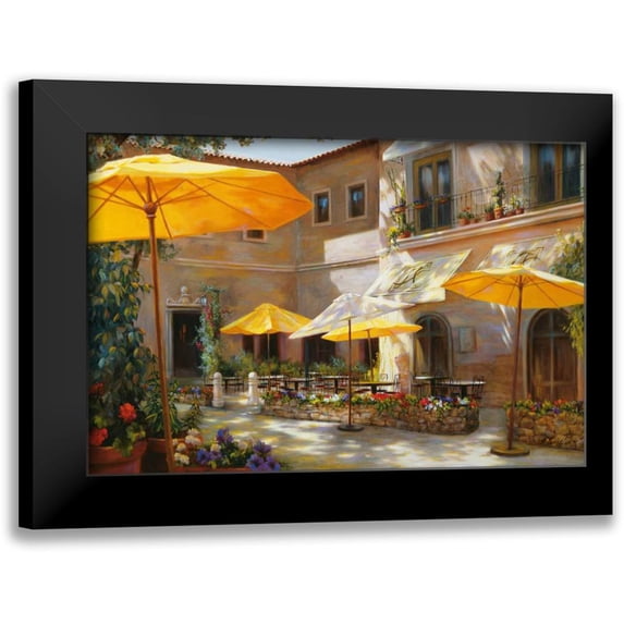 McLaughlin, Jan 24x17 Black Modern Framed Museum Art Print Titled - Closed on Monday