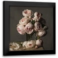 thumbnail image 1 of McLean, Leah 12x12 Black Modern Framed Museum Art Print Titled - Smitten By Roses, 1 of 5