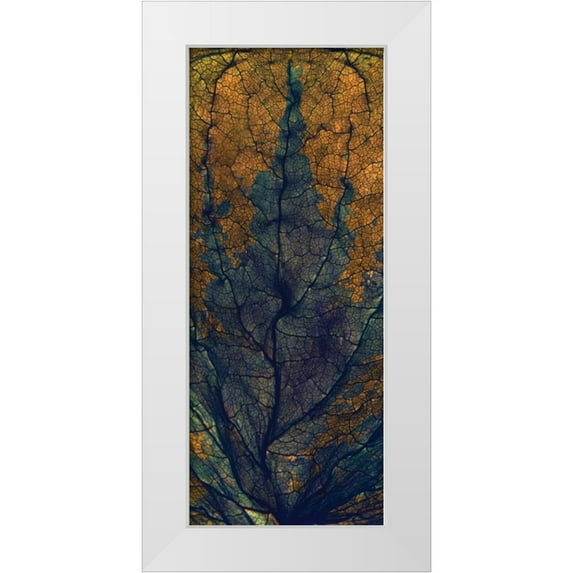 McLemore, Julia 12x24 White Modern Wood Framed Museum Art Print Titled - Coleus Window