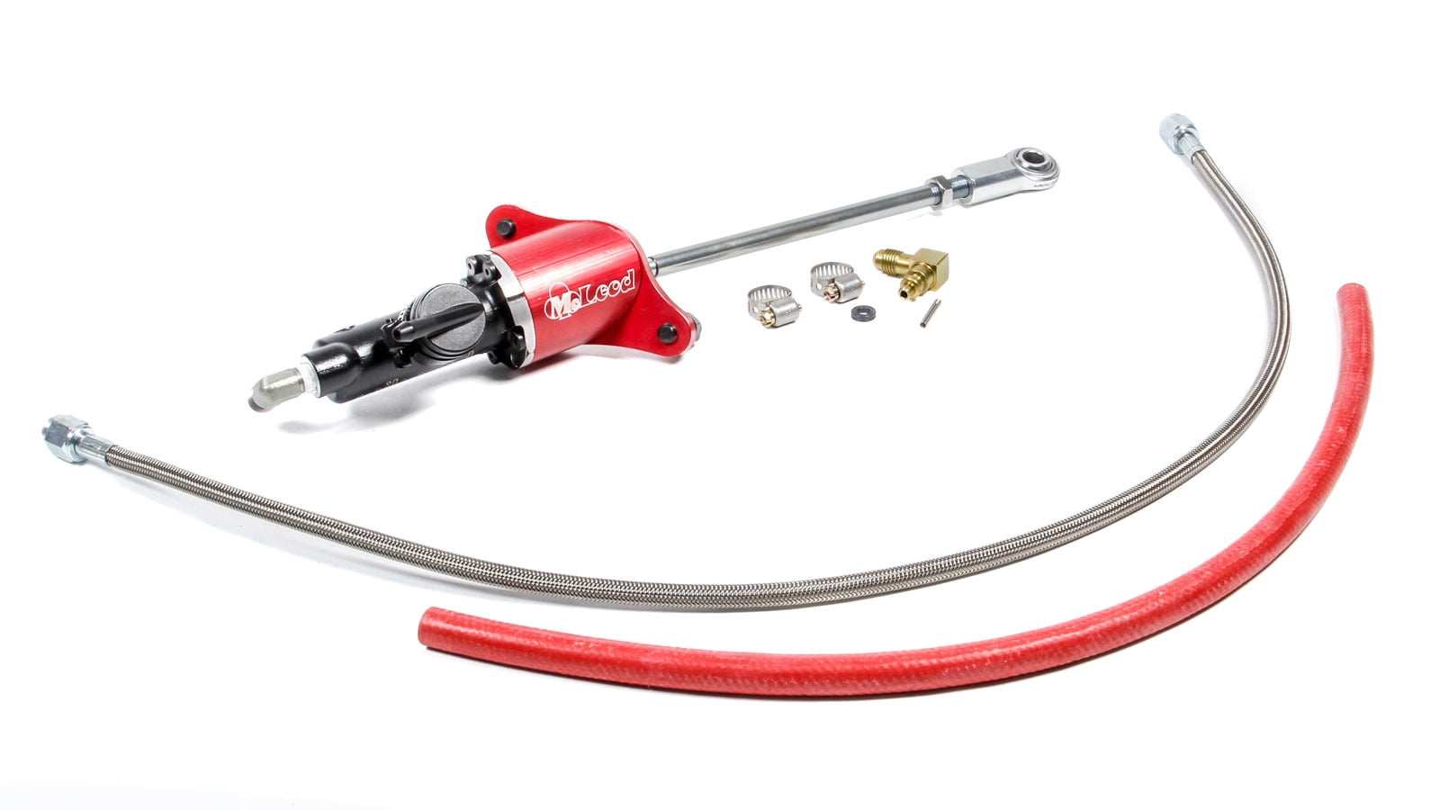 McLeod Master Cylinderer Assembly 13/16in Bore W/Steel Braided Line 30in An4 Camaro 139305