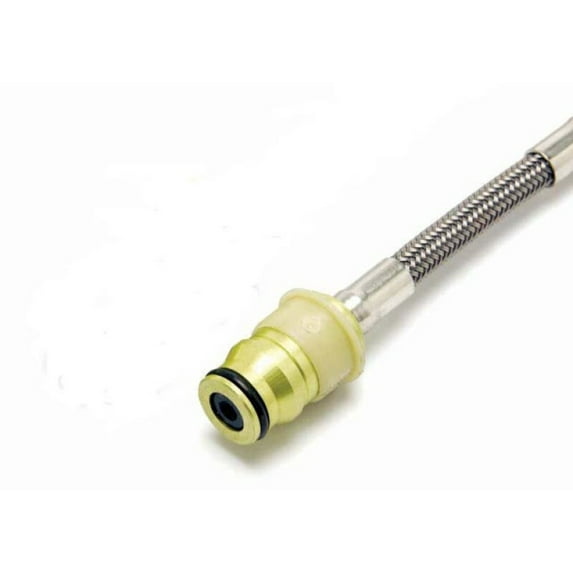 McLeod Quick Disconnect Male End To An4F 23in Steel Braided Line McLeod Racing 139204-23