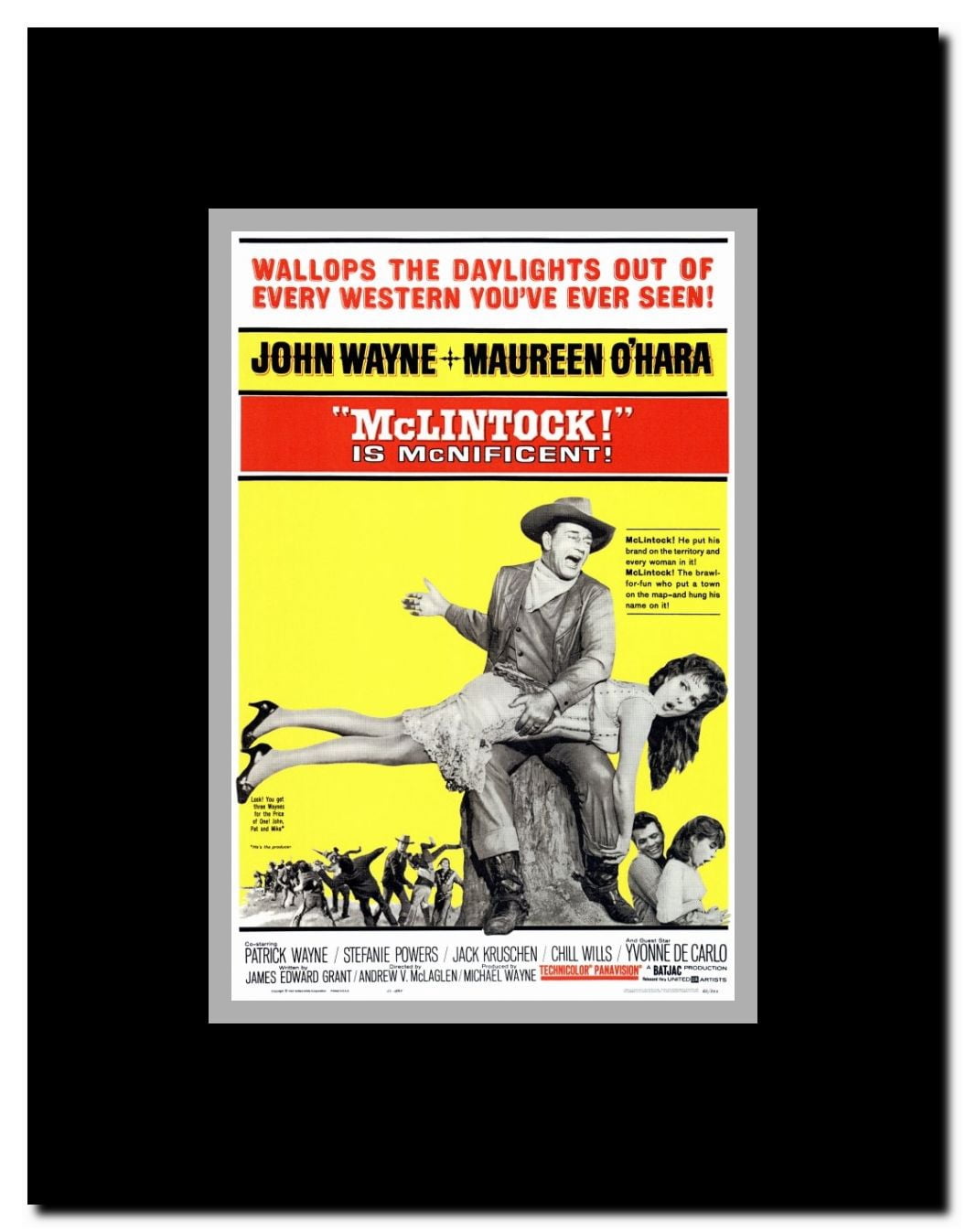 McLintock! Framed Movie Poster