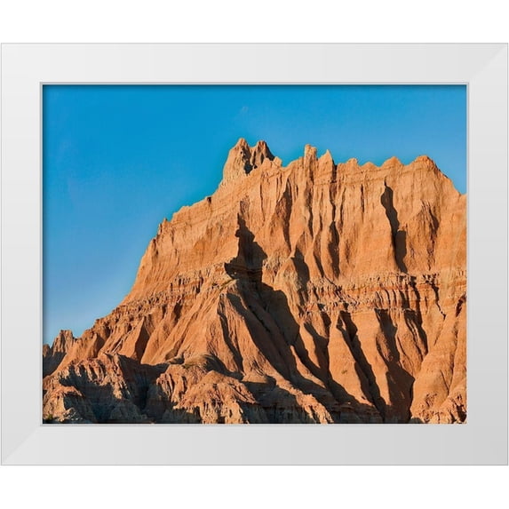 McLoughlin, James 14x12 White Modern Wood Framed Museum Art Print Titled - Western Landscape Photo II