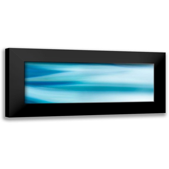 McLoughlin, James 14x7 Black Modern Framed Museum Art Print Titled - Before the Falls Panorama II