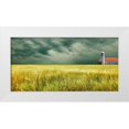 thumbnail image 1 of McLoughlin, James 18x11 White Modern Wood Framed Museum Art Print Titled - Yellow Field, 1 of 4