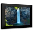 thumbnail image 1 of McLoughlin, James 18x15 Black Modern Framed Museum Art Print Titled - Waterfall Portrait I, 1 of 5