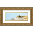 thumbnail image 1 of McLoughlin, James 18x9 Gold Ornate Wood Framed with Double Matting Museum Art Print Titled - Beachscape I, 1 of 4
