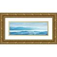 thumbnail image 1 of McLoughlin, James 24x11 Gold Ornate Wood Framed with Double Matting Museum Art Print Titled - Misty Mountains IX, 1 of 4