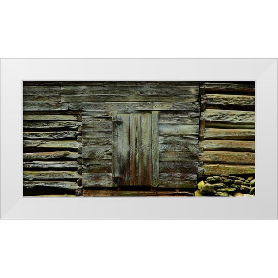 McLoughlin, James 24x14 White Modern Wood Framed Museum Art Print Titled - Barnside II