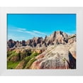 thumbnail image 1 of McLoughlin, James 24x20 White Modern Wood Framed Museum Art Print Titled - Badlands II, 1 of 4