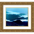 thumbnail image 1 of McLoughlin, James 30x26 Gold Ornate Wood Framed with Double Matting Museum Art Print Titled - Misty Mountains XIV, 1 of 4