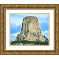 thumbnail image 1 of McLoughlin, James 32x26 Gold Ornate Wood Framed with Double Matting Museum Art Print Titled - Western Landscape Photo V, 1 of 4