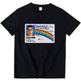 thumbnail image 1 of McLovin Superbad ID T-Shirt McLovin License Merch Shirts Unisex Graphic Printed Crew Neck Short Sleeve Graphic Tees, 1 of 7