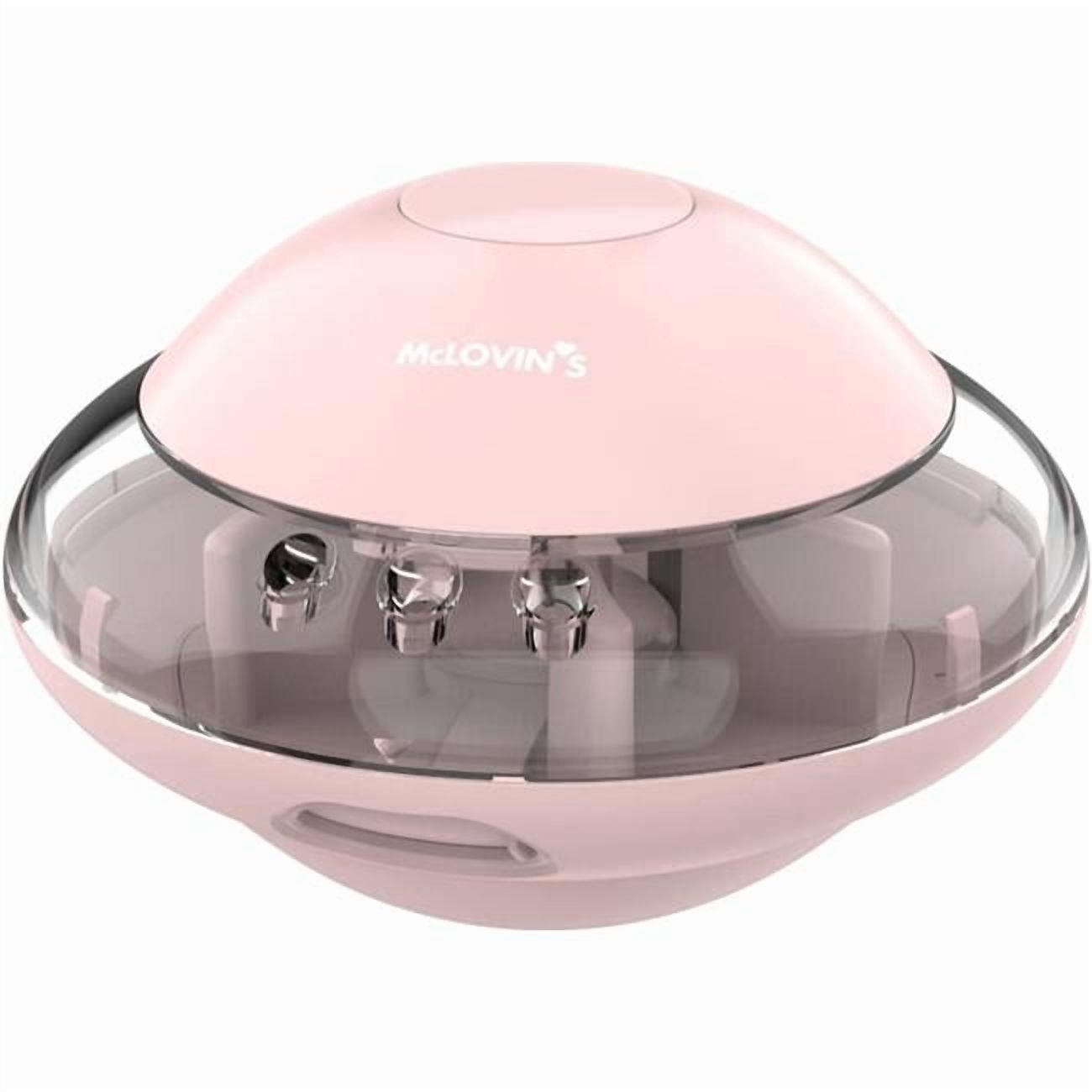 X Mclovins Pet UFO Dog Treat Tumbler, Pink