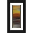 thumbnail image 1 of McMasters, James 11x24 Black Ornate Wood Framed with Double Matting Museum Art Print Titled - Metallurgy I, 1 of 4