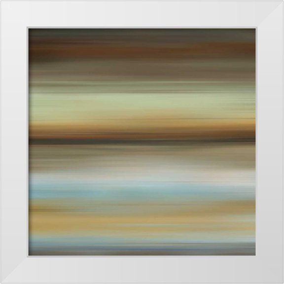 McMasters, James 12x12 White Modern Wood Framed Museum Art Print Titled - Avalon II