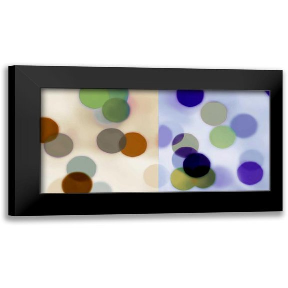 McMasters, James 14x9 Black Modern Framed Museum Art Print Titled - Firefly Parade II