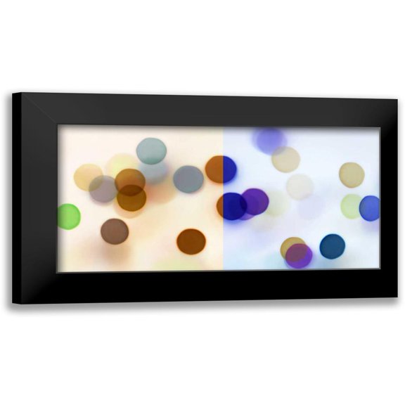 McMasters, James 14x9 Black Modern Framed Museum Art Print Titled - Firefly Parade I