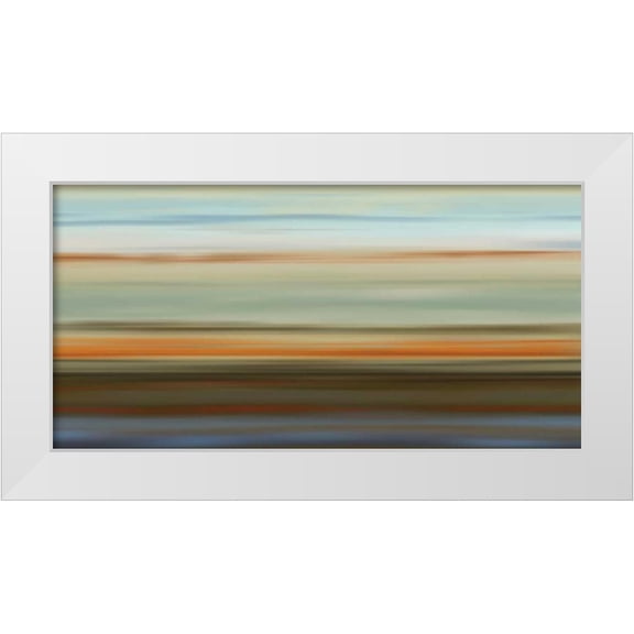 McMasters, James 14x9 White Modern Wood Framed Museum Art Print Titled - Euphoric II