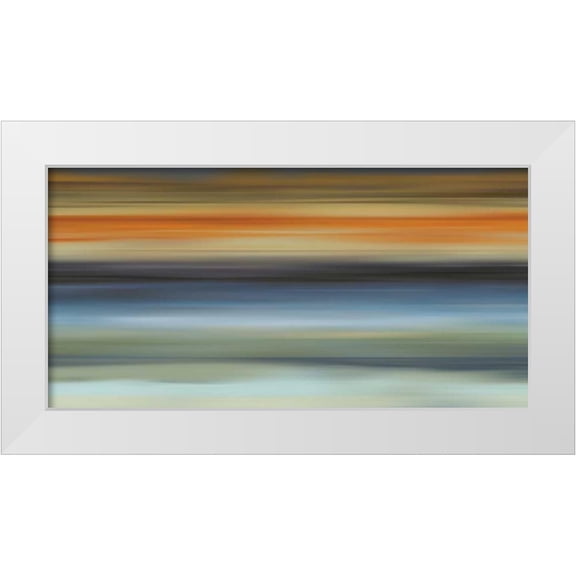 McMasters, James 14x9 White Modern Wood Framed Museum Art Print Titled - Euphoric I