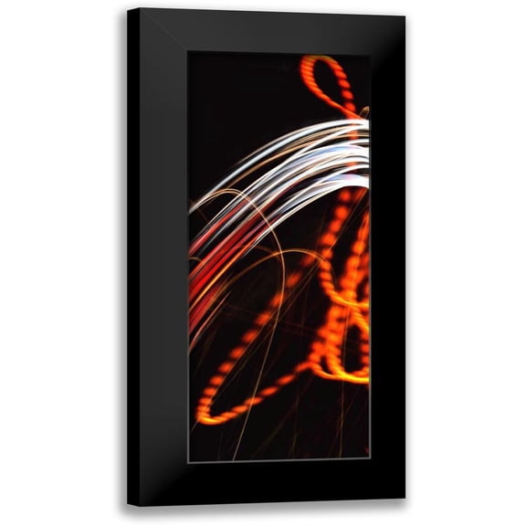 McMasters, James 8x14 Black Modern Framed Museum Art Print Titled - Fire and Ice