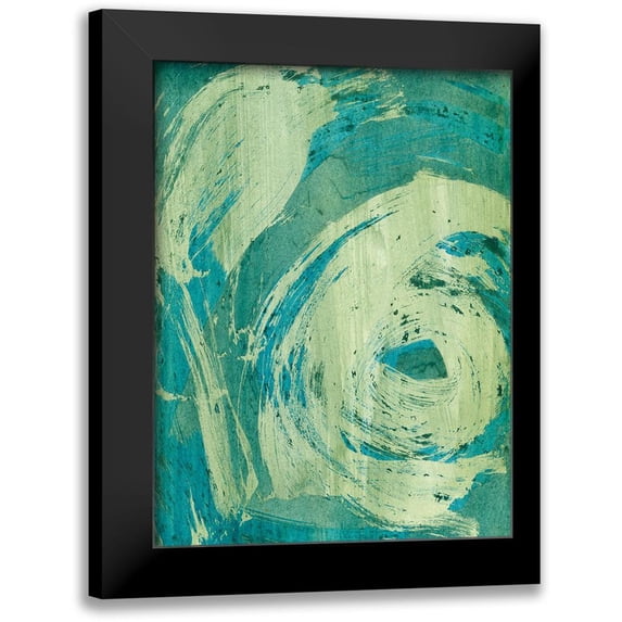 McMullen, Charles 12x14 Black Modern Framed Museum Art Print Titled - April Showers II
