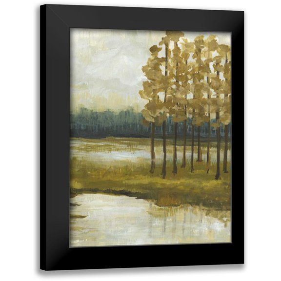 McMullen, Charles 12x14 Black Modern Framed Museum Art Print Titled - Etoile II