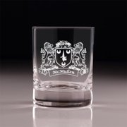 McMullen Irish Coat of Arms Old Fashioned Tumblers - Set of 4