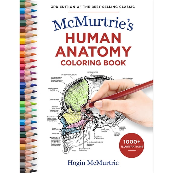 McMurtrie's Human Anatomy Coloring Book, (Paperback)