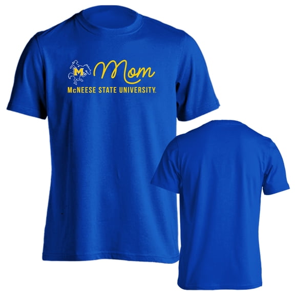 McNeese State University Cowboys Mom Proud Parent Short Sleeve T-Shirt