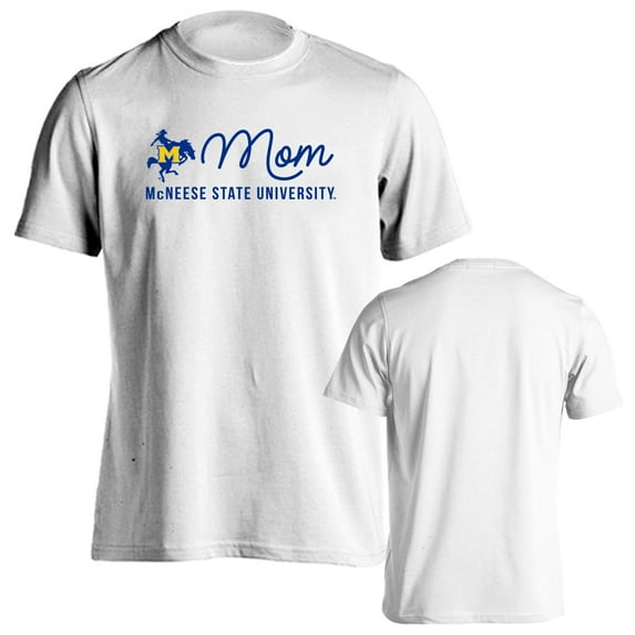McNeese State University Cowboys Mom Proud Parent Short Sleeve T-Shirt