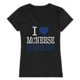 thumbnail image 1 of McNeese State University I Love Women T-Shirt, Black - 2XL, 1 of 1