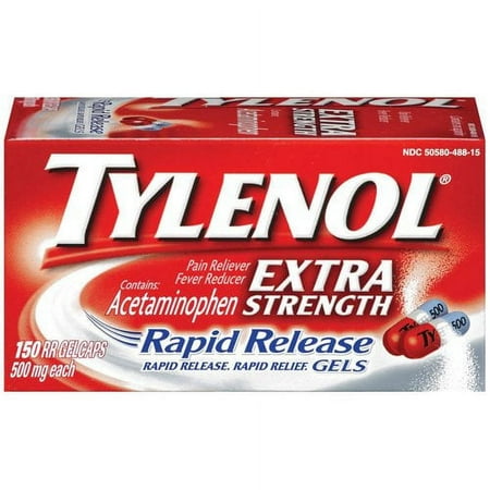 McNeil Tylenol Pain Reliever/Fever Reducer, 150 ea
