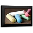 thumbnail image 1 of McNemar, C. Thomas 18x13 Black Modern Framed Museum Art Print Titled - Sidewalk Chalk I, 1 of 5
