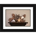thumbnail image 1 of McNemar, C. Thomas 18x13 Black Ornate Wood Framed with Double Matting Museum Art Print Titled - Nautical Still Life I, 1 of 4