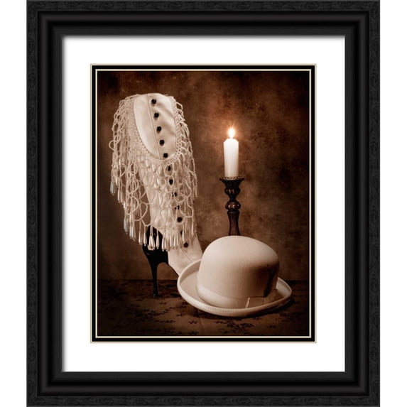 McNemar, C. Thomas 20x24 Black Ornate Wood Framed with Double Matting Museum Art Print Titled - High Society