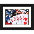 thumbnail image 1 of McNemar, C. Thomas 32x23 Black Ornate Wood Framed with Double Matting Museum Art Print Titled - Poker Hand II, 1 of 4