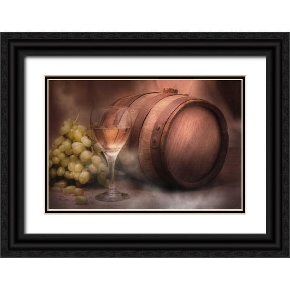 McNemar, C. Thomas 32x23 Black Ornate Wood Framed with Double Matting Museum Art Print Titled - Vintage Wine