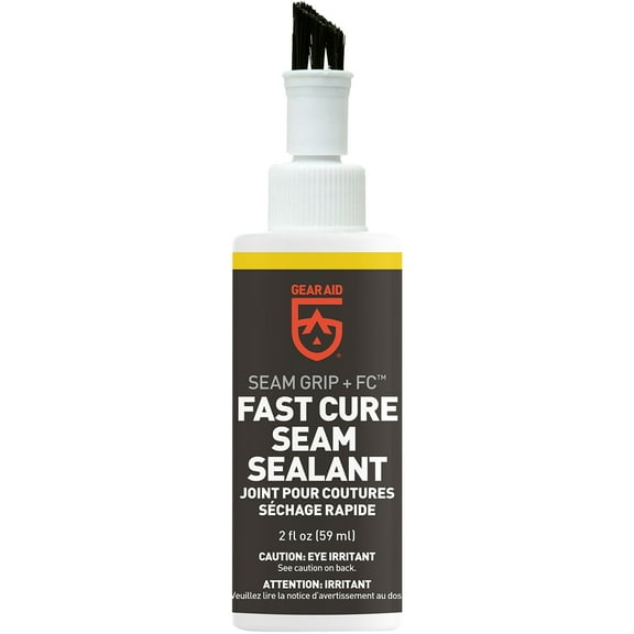 McNett 76258, Nylon, Fast Cure Waterproof Tent Seam Industrial Sealant, 2 oz