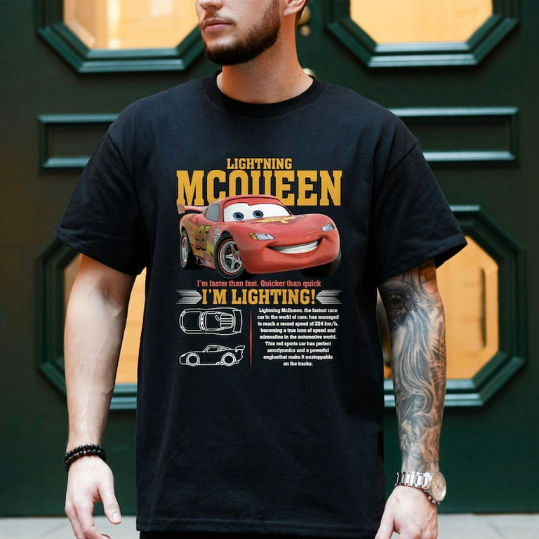McQueen Shirt Lightning McQueen Shirt Cars Movie Shirt McQueen And Sally Shirt Vintage Car Shirt