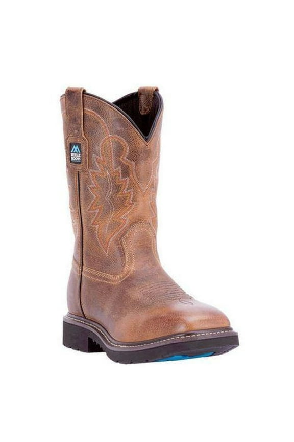 McRae Men's Brown 11" Soft Toe MR85104