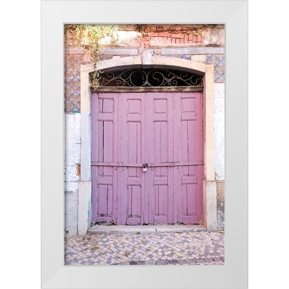 McRoberts, Julien 11x14 White Modern Wood Framed Museum Art Print Titled - Lisbon-Portugal