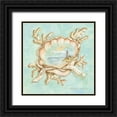 thumbnail image 1 of McRostie, Kate 15x15 Black Ornate Wood Framed with Double Matting Museum Art Print Titled - Treasures of the Tide IV, 1 of 4