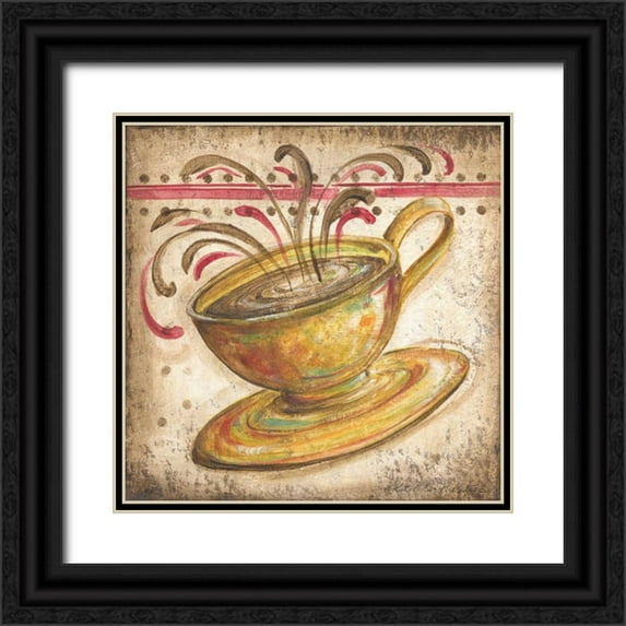 McRostie, Kate 15x15 Black Ornate Wood Framed with Double Matting Museum Art Print Titled - Valencia Cup I