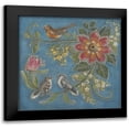 thumbnail image 1 of McRostie, Kate 20x20 Black Modern Framed Museum Art Print Titled - Garden Menagerie IV, 1 of 5