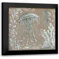 thumbnail image 1 of McRostie, Kate 20x20 Black Modern Framed Museum Art Print Titled - Ocean Wonder I, 1 of 5