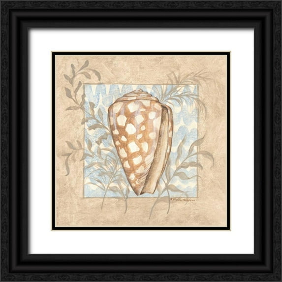 McRostie, Kate 26x26 Black Ornate Wood Framed with Double Matting Museum Art Print Titled - Seychelles Island I